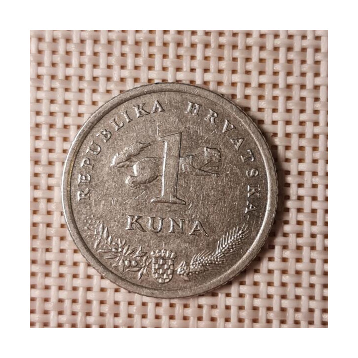 Croatia 1 Kuna 2010 KM-20 VF