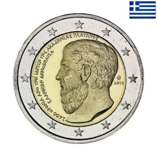 Greece 2 Euro 2013 "Plato's Academy" UNC