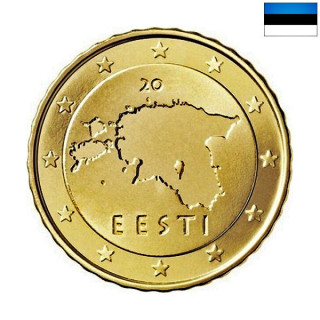 Estonia 10 Euro Cent 2022 KM-64 UNC