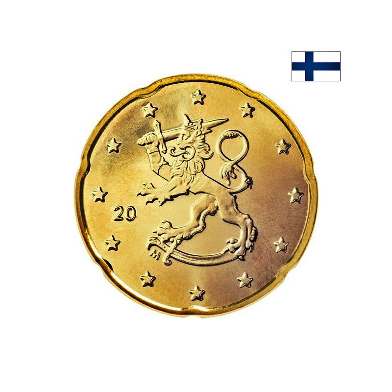 Finland 20 Euro Cent 2001 KM-102 UNC