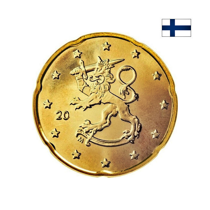 Finland 20 Euro Cent 2001 KM-102 UNC