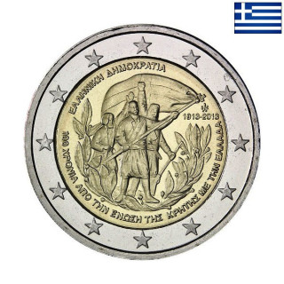 Greece 2 Euro 2013 "Crete Union" UNC