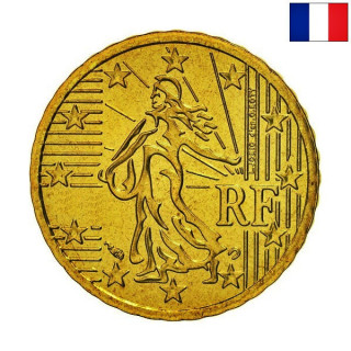 France 50 Euro Cent 2000 KM-1287 UNC