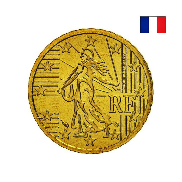 France 50 Euro Cent 2000 KM-1287 UNC
