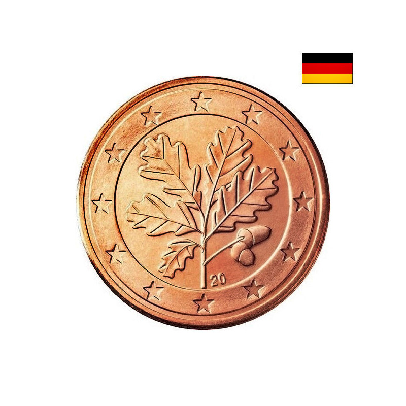 Germany 1 Euro Cent 2002 D KM-207 UNC