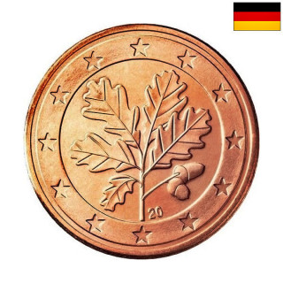 Germany 2 Euro Cent 2002 J KM-208 UNC