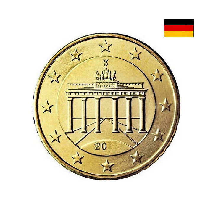 Germany 10 Euro Cent 2002 G KM-210 UNC