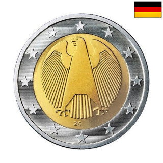 Germany 2 Euro 2002 G KM-214 UNC