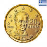 Greece 20 Euro Cent 2002 KM-185 UNC