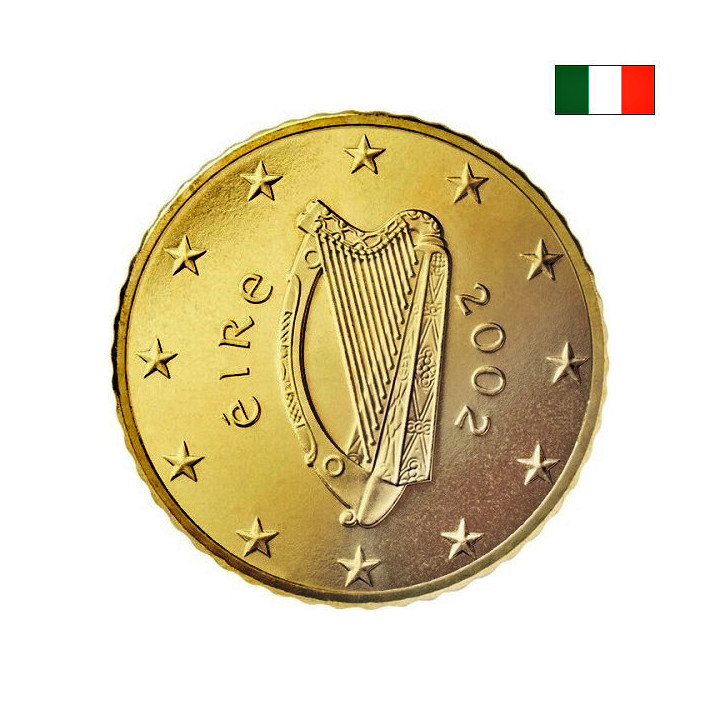 Ireland 10 Euro Cent 2002 KM-35 UNC