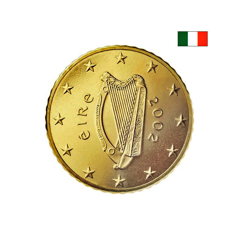 Ireland 50 Euro Cent 2002 KM-37 UNC