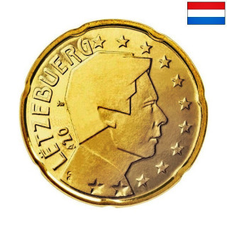 Luxembourg 20 Euro Cent 2003 KM-79 UNC