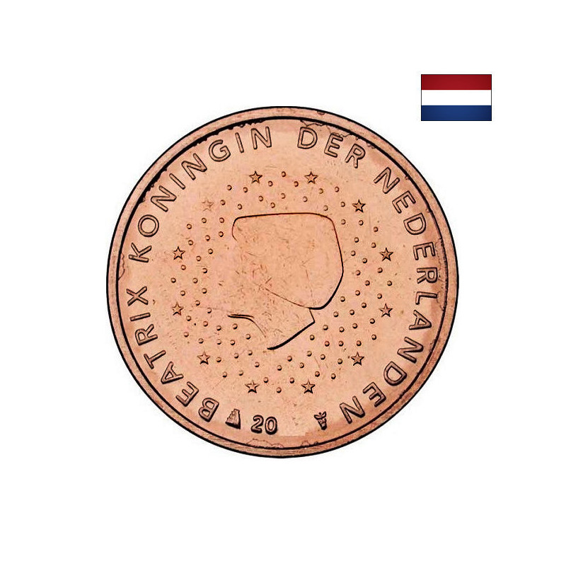 Netherlands 2 Euro Cent 2001 KM-235 UNC