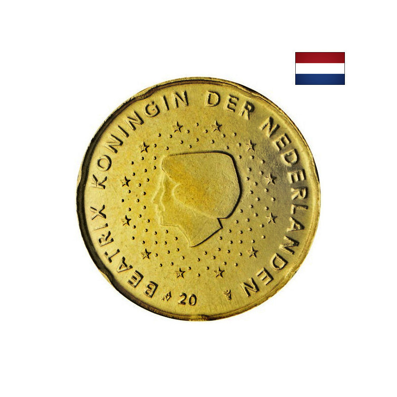 Netherlands 20 Euro Cent 2000 KM-238 UNC