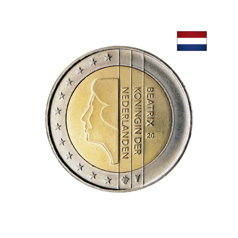 Netherlands 2 Euro 2001 KM-241 UNC