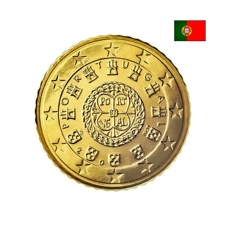 Portugal 10 Euro Cent 2003 KM-743 UNC
