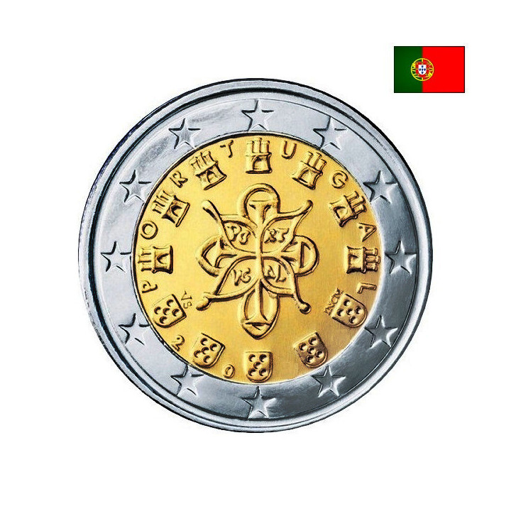 Portugal 2 Euro 2003 KM-747 UNC