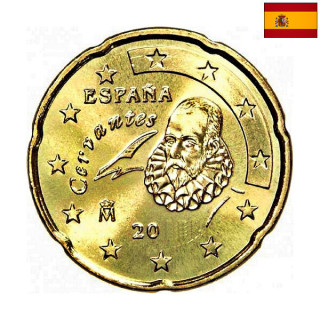 Spain 20 Euro Cent 2003 KM-1044 UNC
