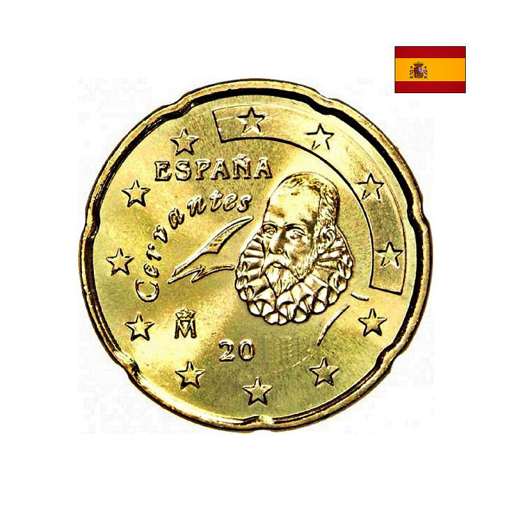 Spain 20 Euro Cent 2003 KM-1044 UNC