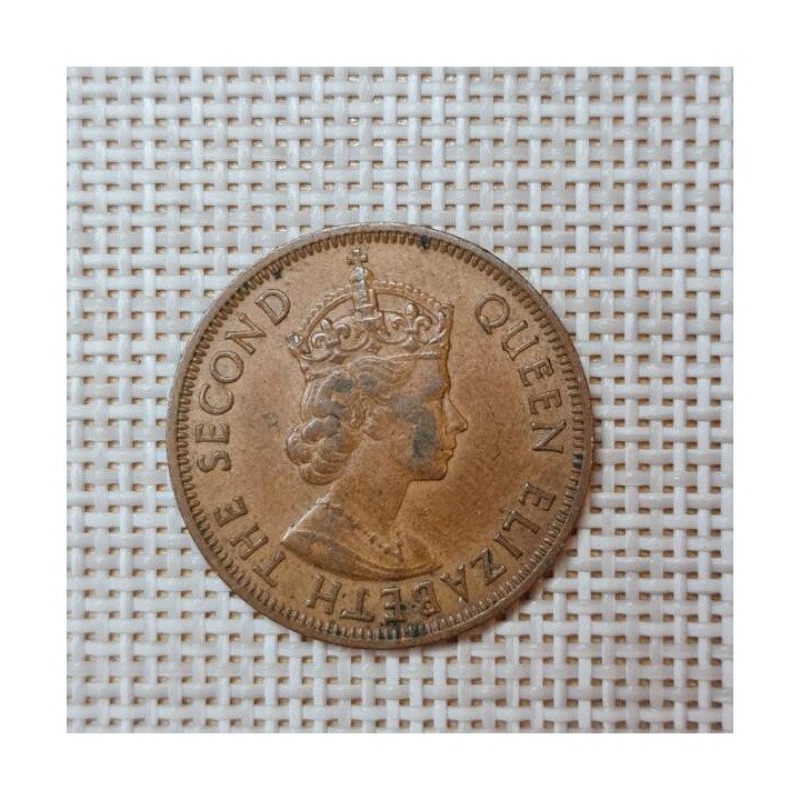 Eastern Caribbean 1 Cent 1961 KM-2 VF