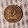 Eastern Caribbean 5 Cents 1955 KM-4 VF
