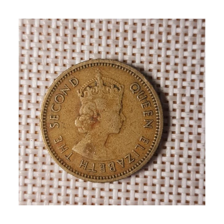 Eastern Caribbean 5 Cents 1964 KM-4 VF