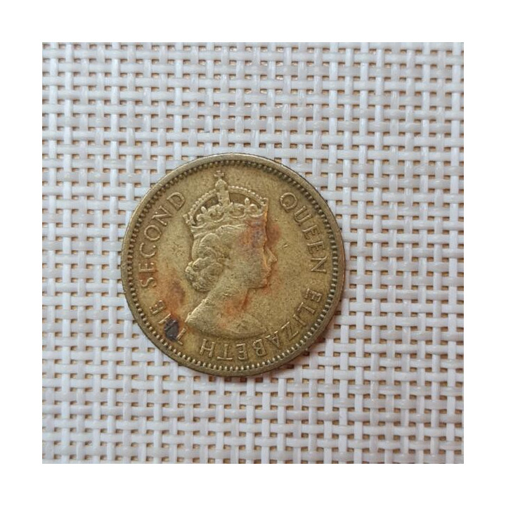Eastern Caribbean 5 Cents 1960 KM-4 VF