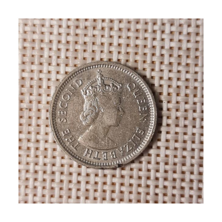 Eastern Caribbean 10 Cents 1965 KM-5 VF
