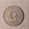 Eastern Caribbean 25 Cents 1957 KM-6 VF