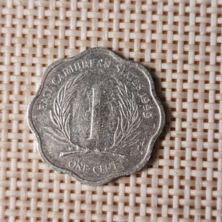 Eastern Caribbean 1 Cent 1999 KM-10 VF
