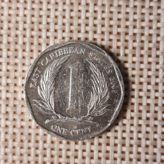 Eastern Caribbean 1 Cent 2008 KM-34 VF