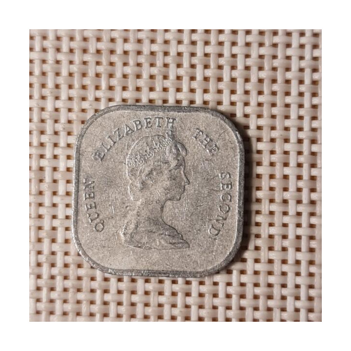 Eastern Caribbean 2 Cents 1986 KM-11 VF