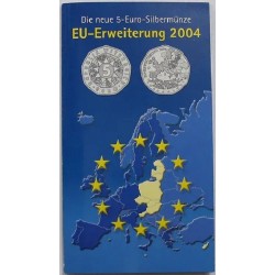 Austria 5 Euro 2004 "Enlargement" KM-3122 BU (Blister)