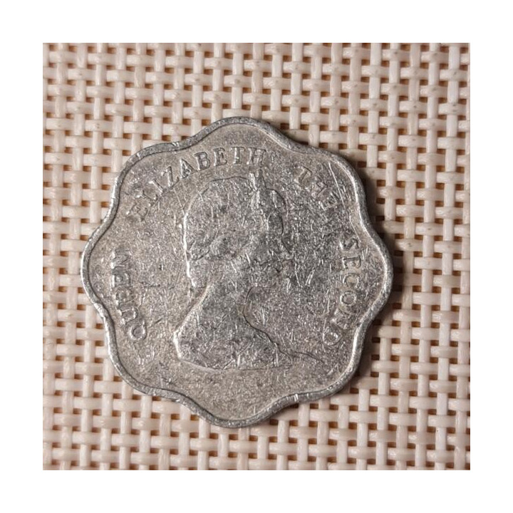 Eastern Caribbean 5 Cents 1994 KM-12 VF