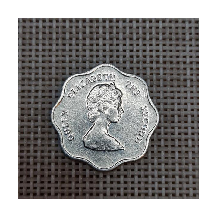 Eastern Caribbean 5 Cents 1999 KM-12 VF