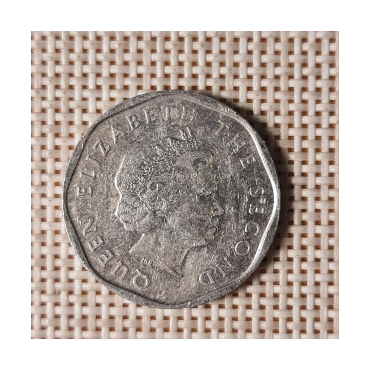 Eastern Caribbean 5 Cents 2002 KM-36 VF