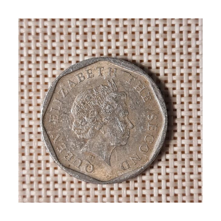Eastern Caribbean 5 Cents 2010 KM-36 VF