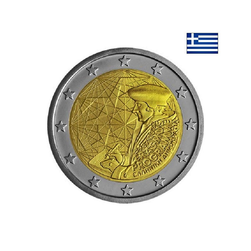 Greece 2 Euro 2022 "Erasmus (ERA)" UNC