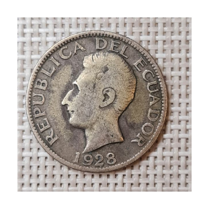 Ecuador 1 Sucre 1928 KM-72 VF
