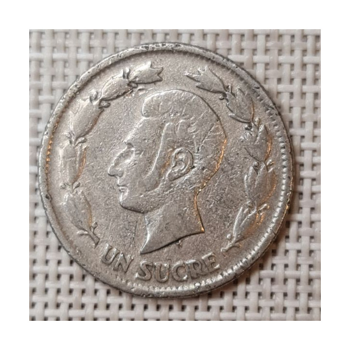 Ecuador 1 Sucre 1937 KM-78.1 VF