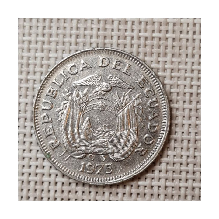 Ecuador 1 Sucre 1975 KM-83 VF