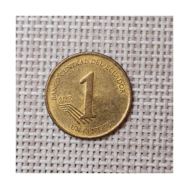 Ecuador 1 Centavo 2000 KM-104 XF