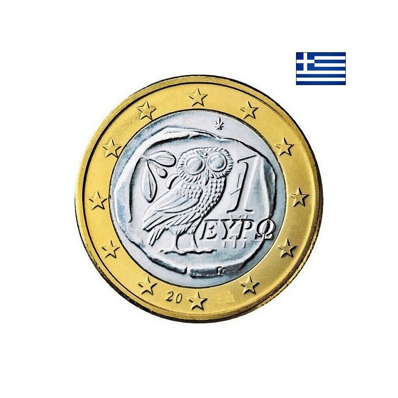 Greece 1 Euro 2002 KM-187 UNC