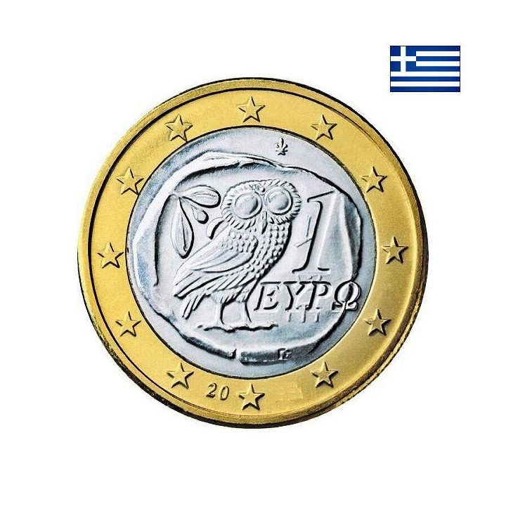 Greece 1 Euro 2002 KM-187 UNC