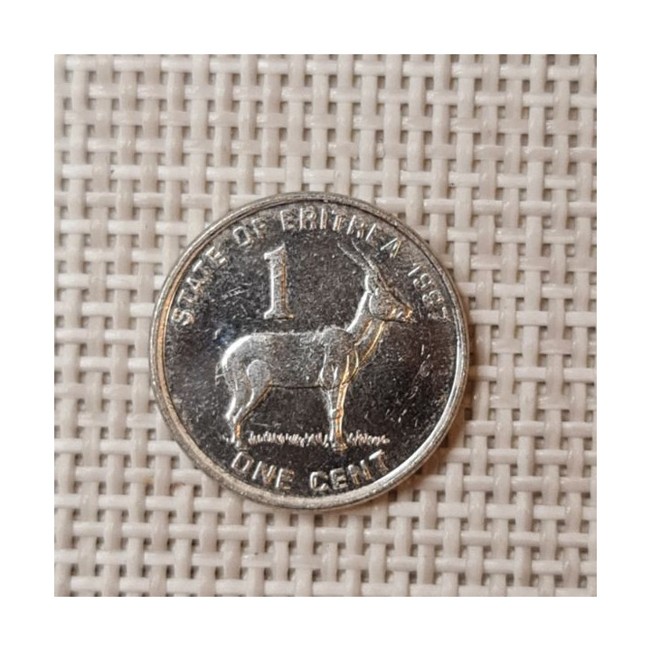 Eritrea 1 Cent 1997 KM-43 XF