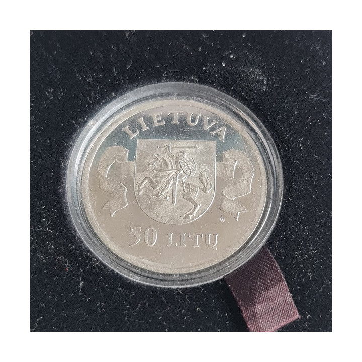Lithuania 50 Litu 1995 "Independence" KM-98 Proof