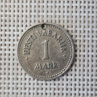 Estonia 1 Mark 1922 KM-1 F