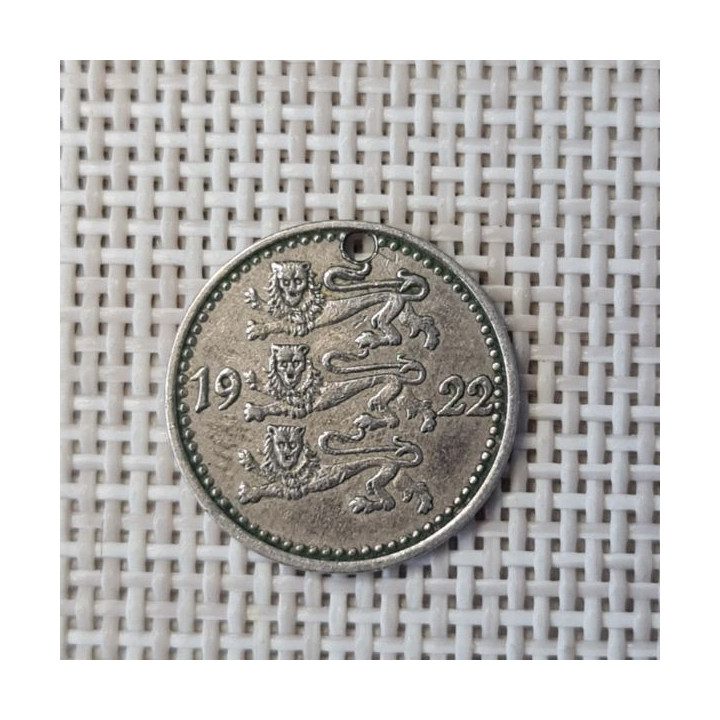 Estonia 1 Mark 1922 KM-1 F