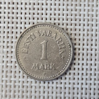 Estonia 1 Mark 1922 KM-1 VF