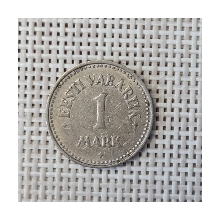 Estonia 1 Mark 1922 KM-1 VF